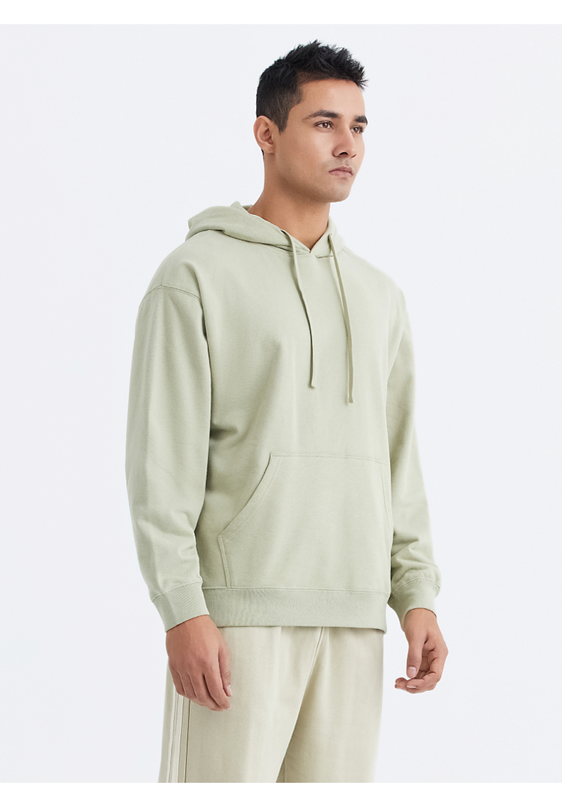 W101 380g Heavy Cotton Carbon Brushed Terry Hoodie