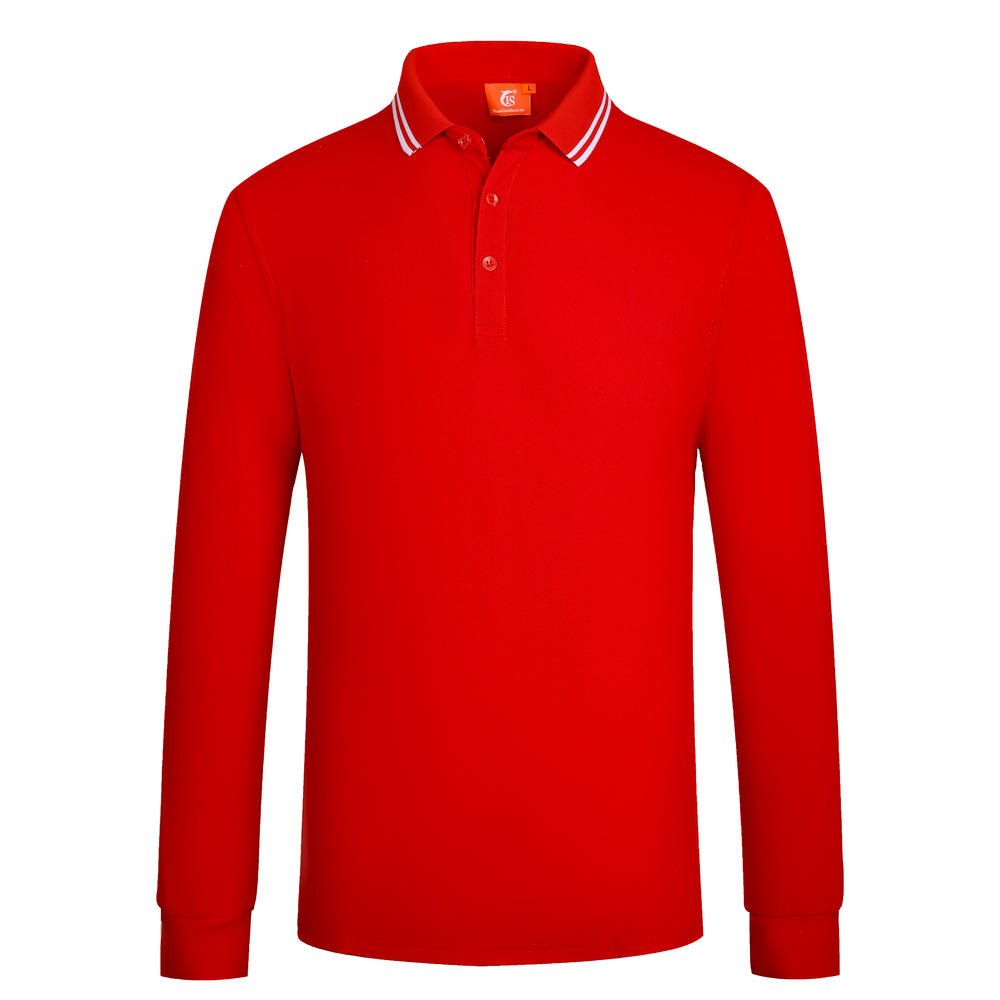 【TS】6852 Mercerized Cotton Long Sleeve POLO