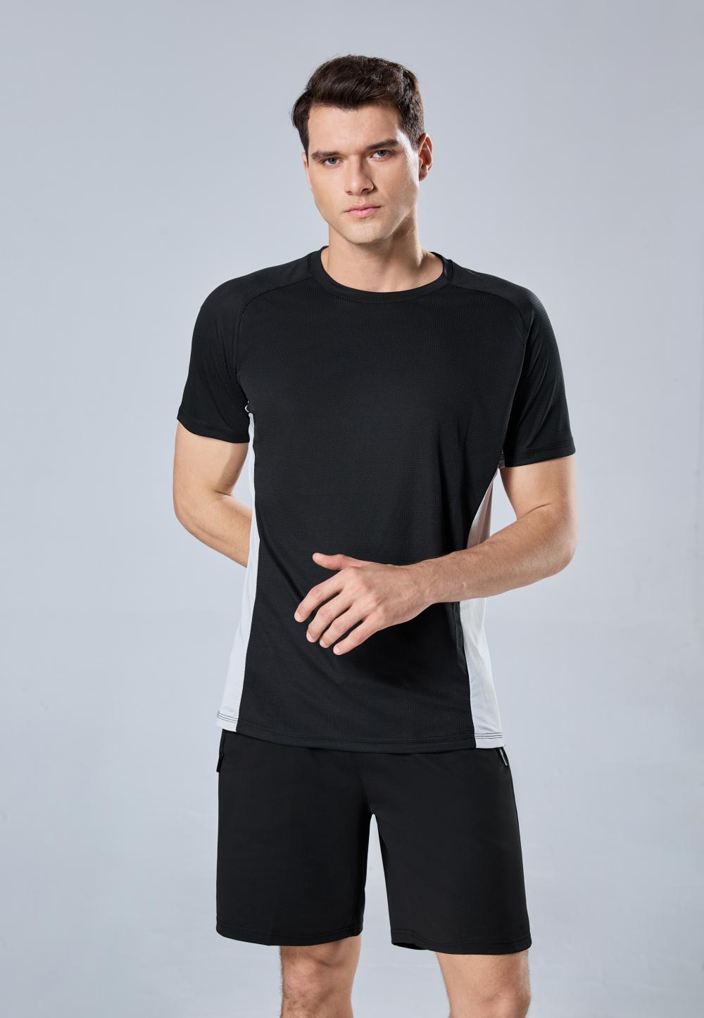 9005 Colorblock Ultralight Gingham Sports T-shirt