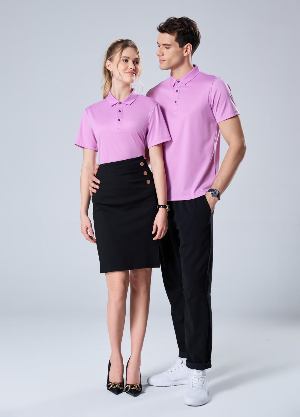 9012 Skin-feeling Nylon Solid Color POLO Shirt