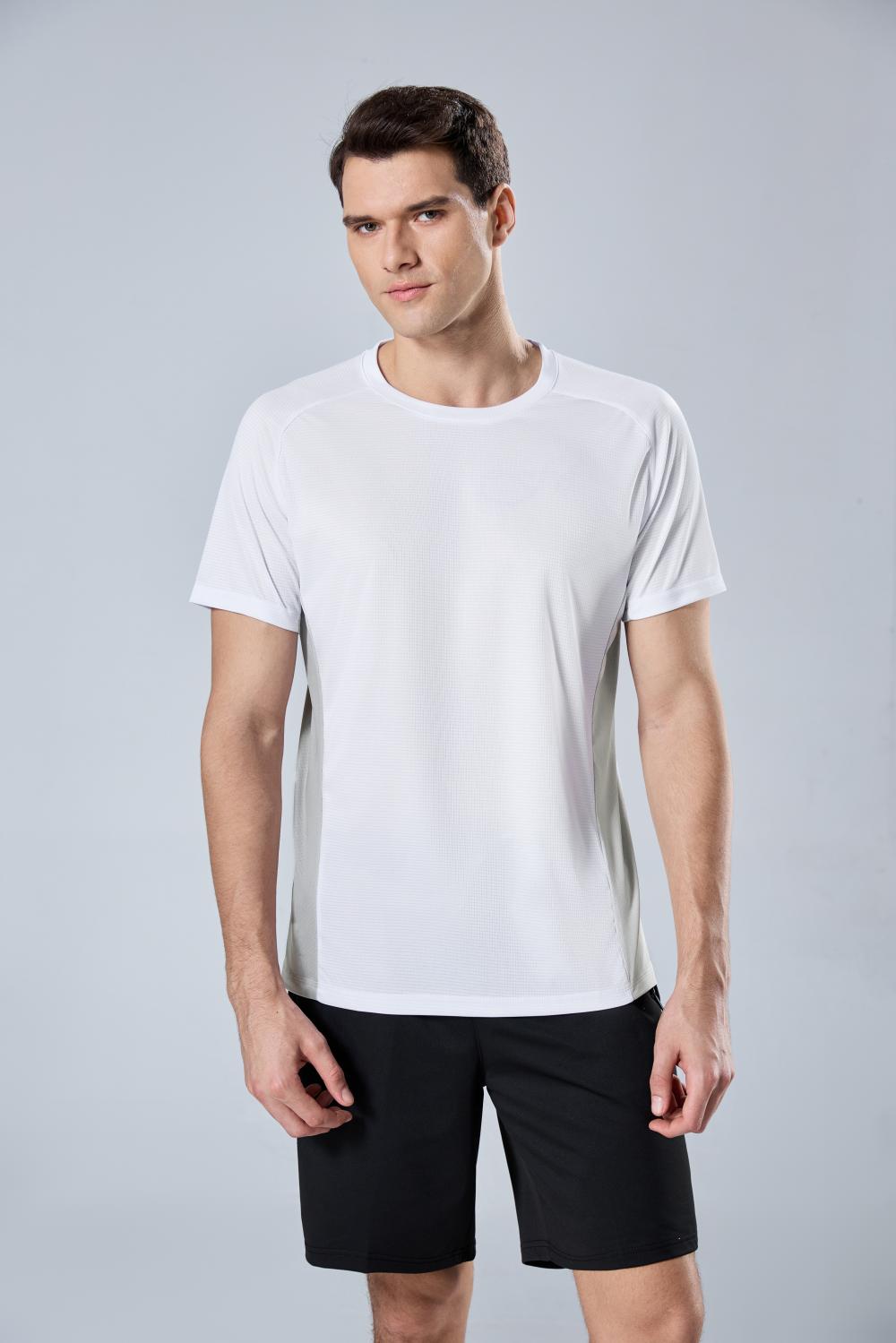 9005 Colorblock Ultralight Gingham Sports T-shirt