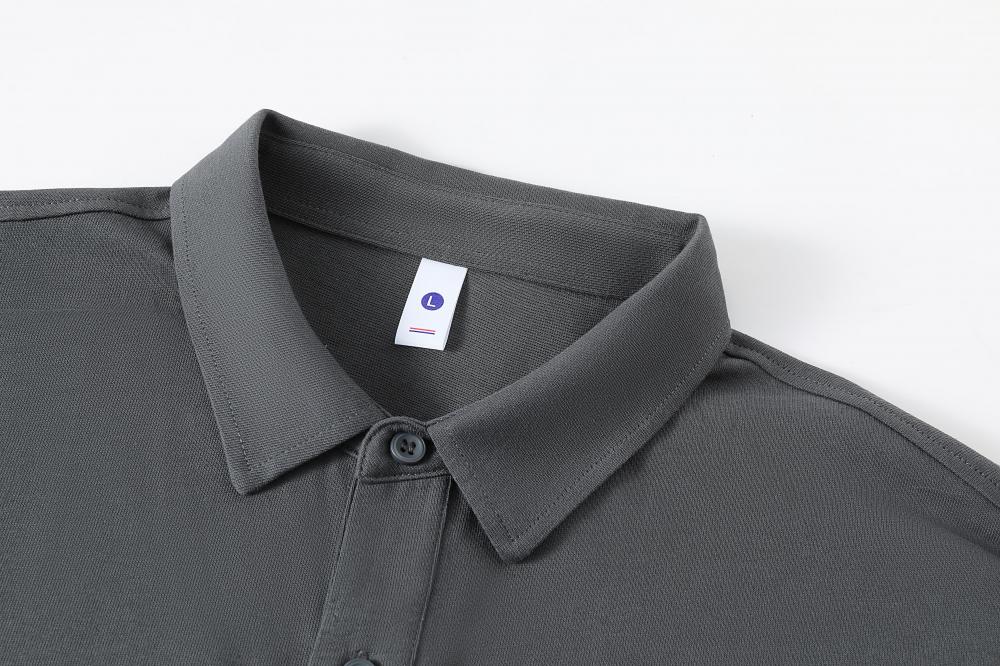 ZZ Lapel F2500C Lapel 250g Heavy Cotton POLO