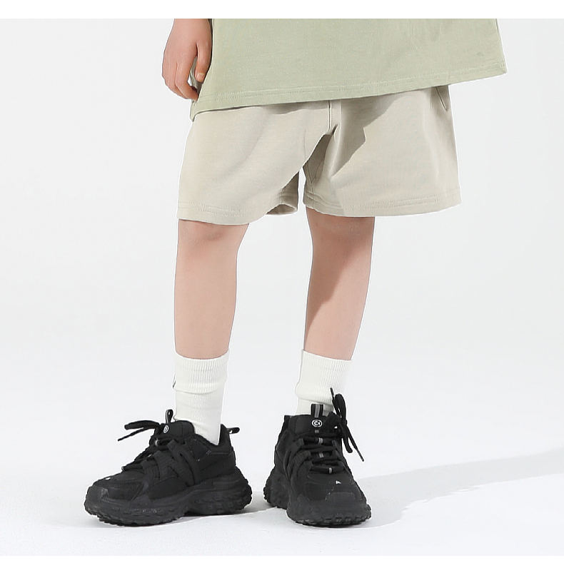 BK107 380g children terry shorts