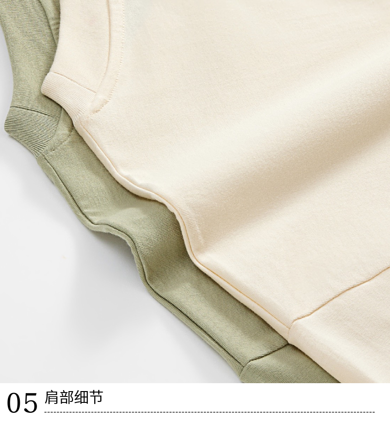 T038 Heavy Wide Thread Long Sleeve T-Shirt