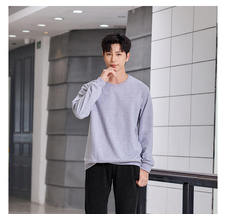 YC-3310 300g Terry round neck sweatshirt 360g