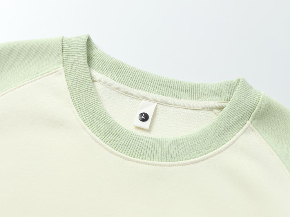 Z01# Round Neck Raglan Sweater