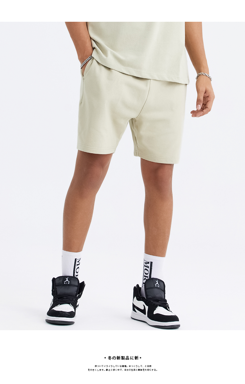 K6-330g adult cotton terry shorts