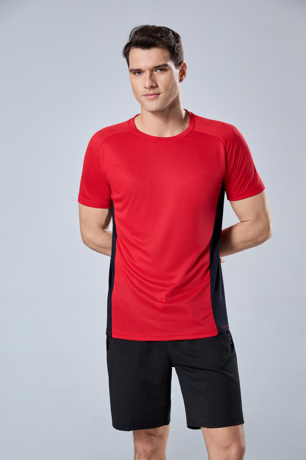 9005 Colorblock Ultralight Gingham Sports T-shirt