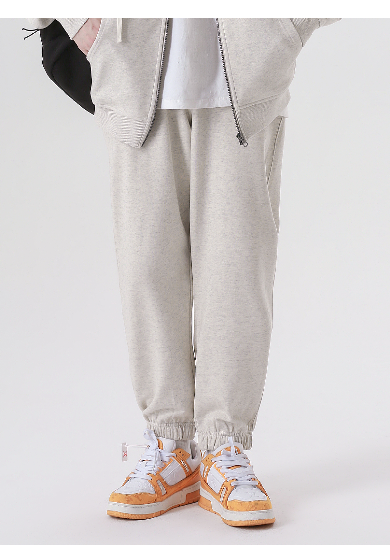 K8 330G new pure cotton terry sweatpants