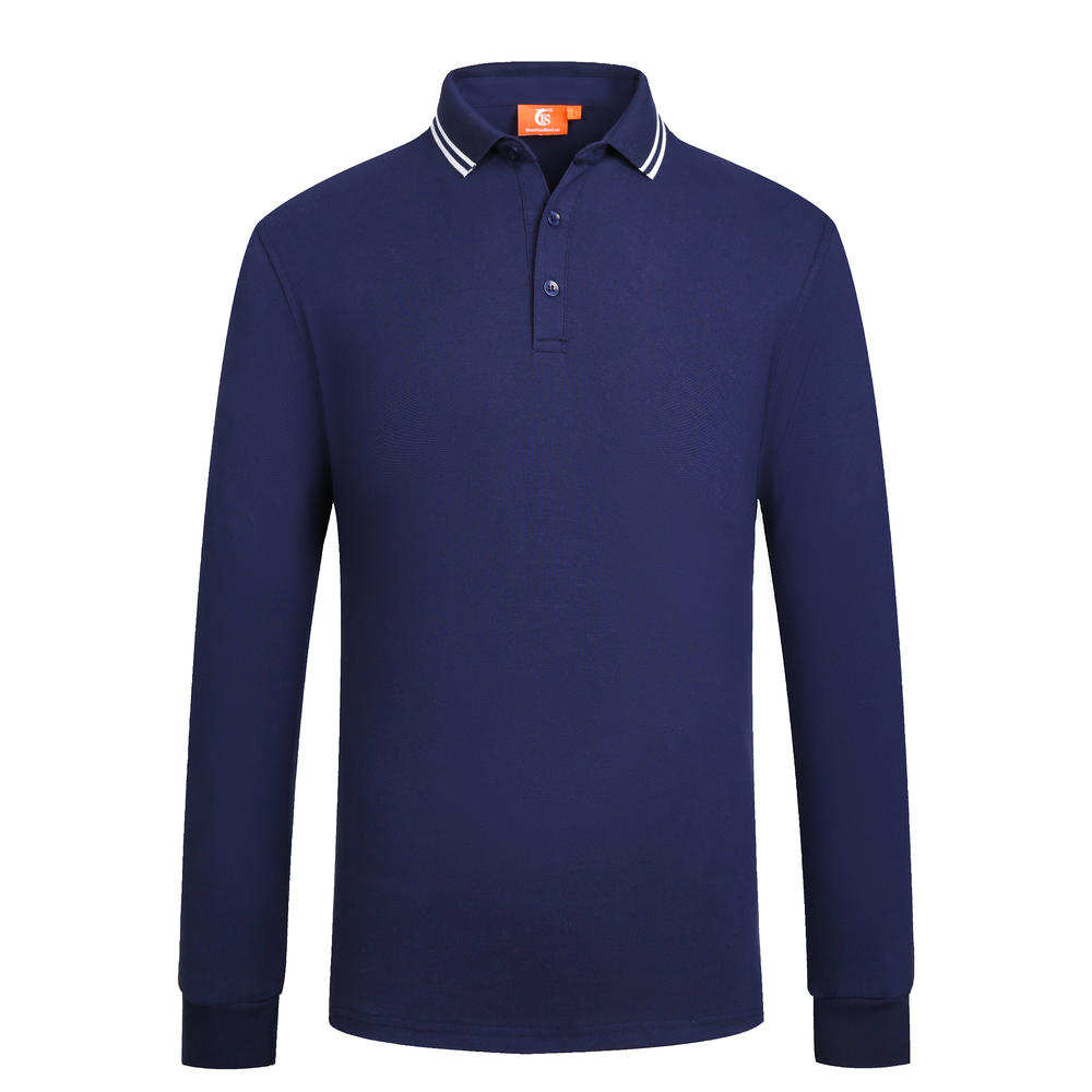 【TS】6852 Mercerized Cotton Long Sleeve POLO