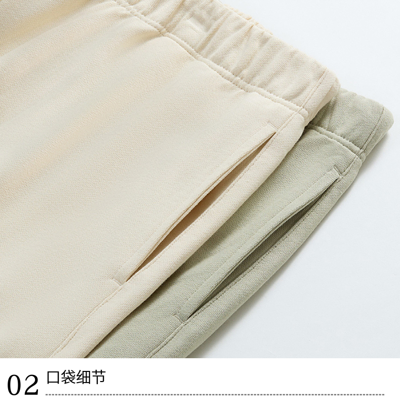 T028+K6 Summer cotton short-sleeved T-shirt shorts men and women sports pants loose fashion brand tops and bottoms