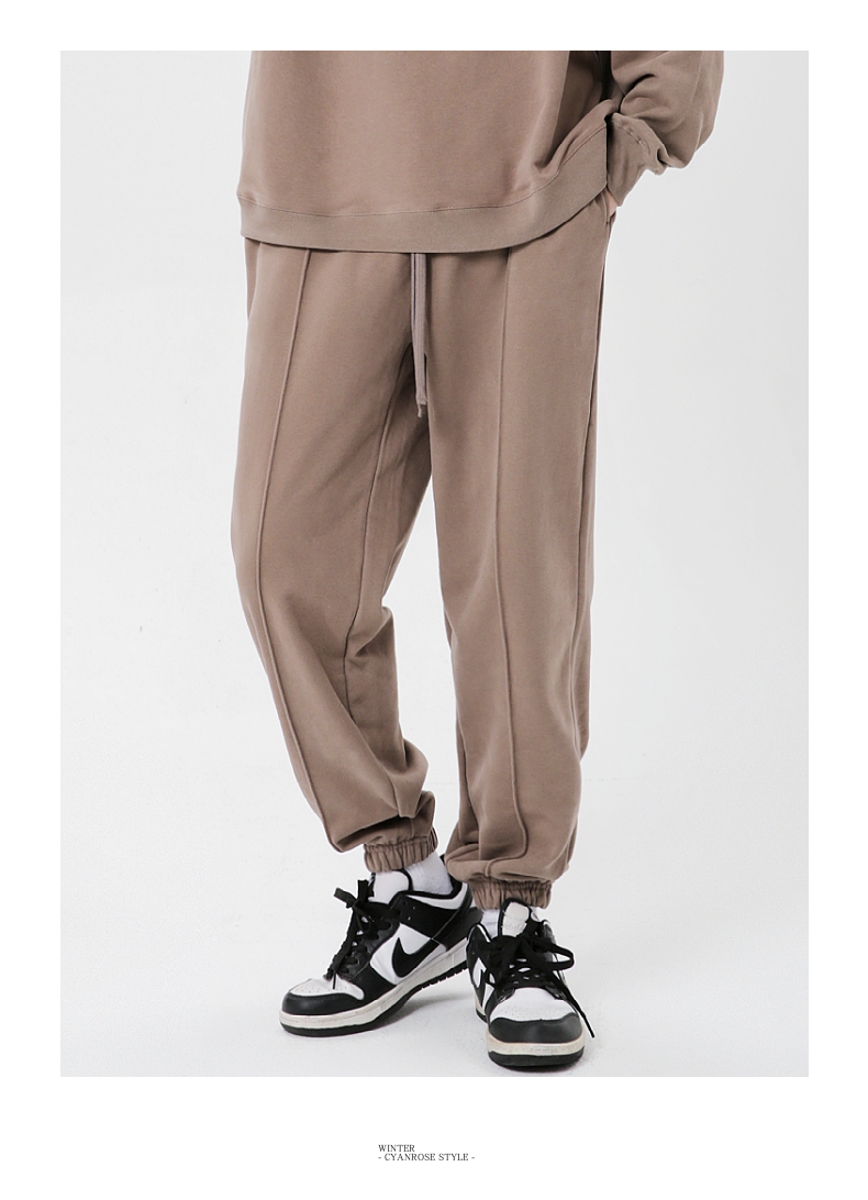 K104 380g Terry street fashion sports casual trousers