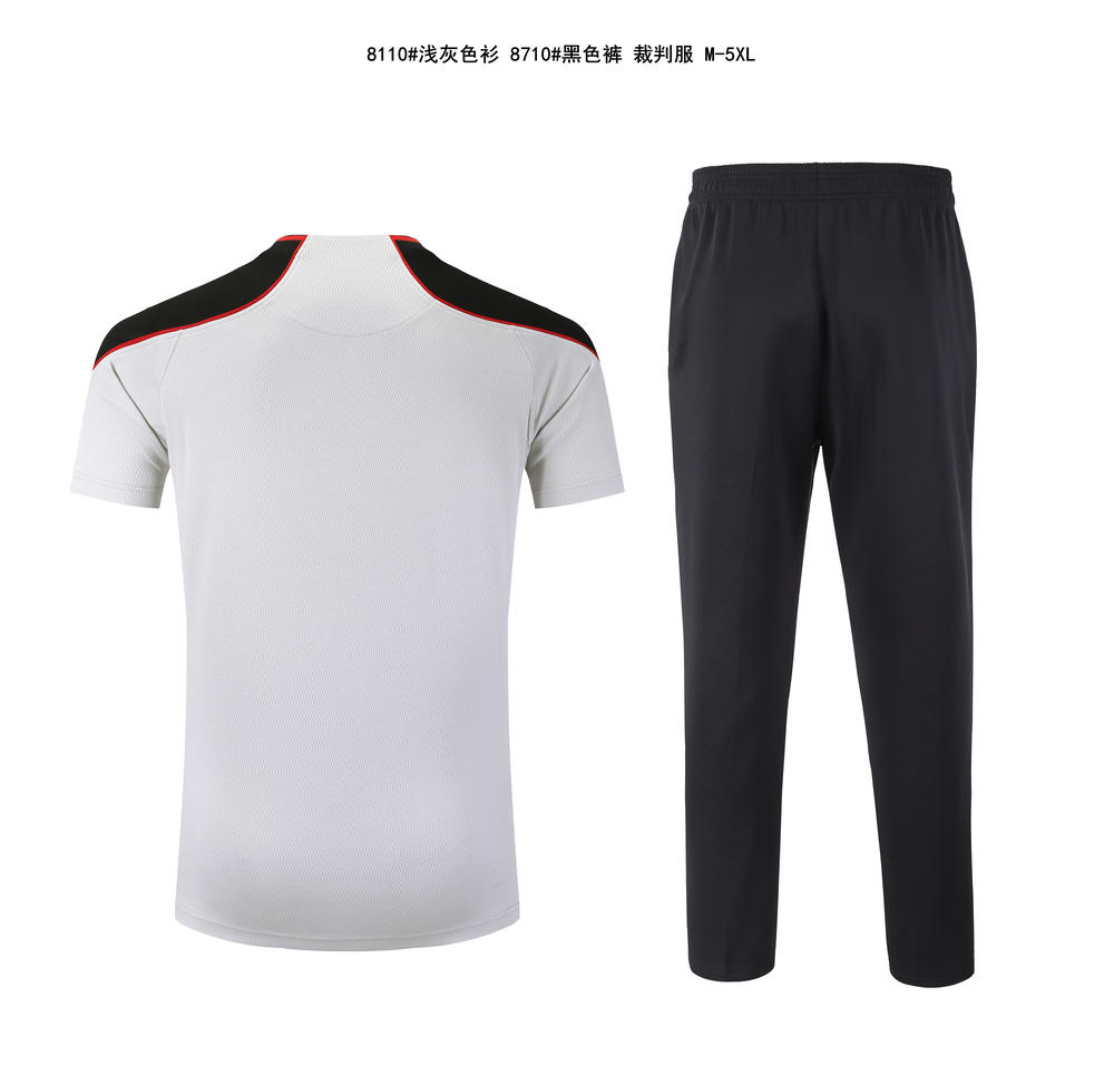 7110 dark grey shirt 8110 light grey shirt 8710 black pants referee uniform