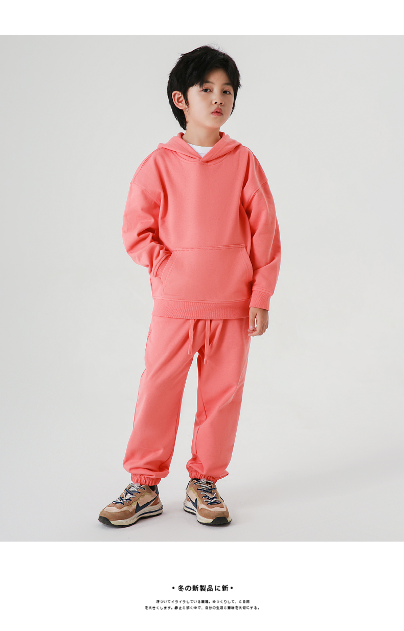 BW14+W2 Family-friendly Cotton Terry Hoodies