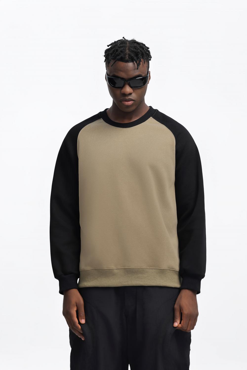 Z01# Round Neck Raglan Sweater