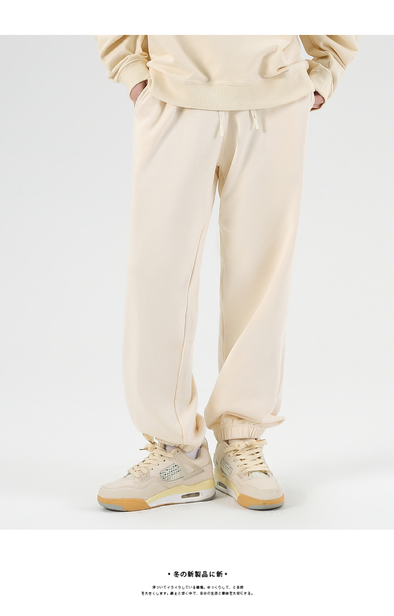 K8 330G new pure cotton terry sweatpants