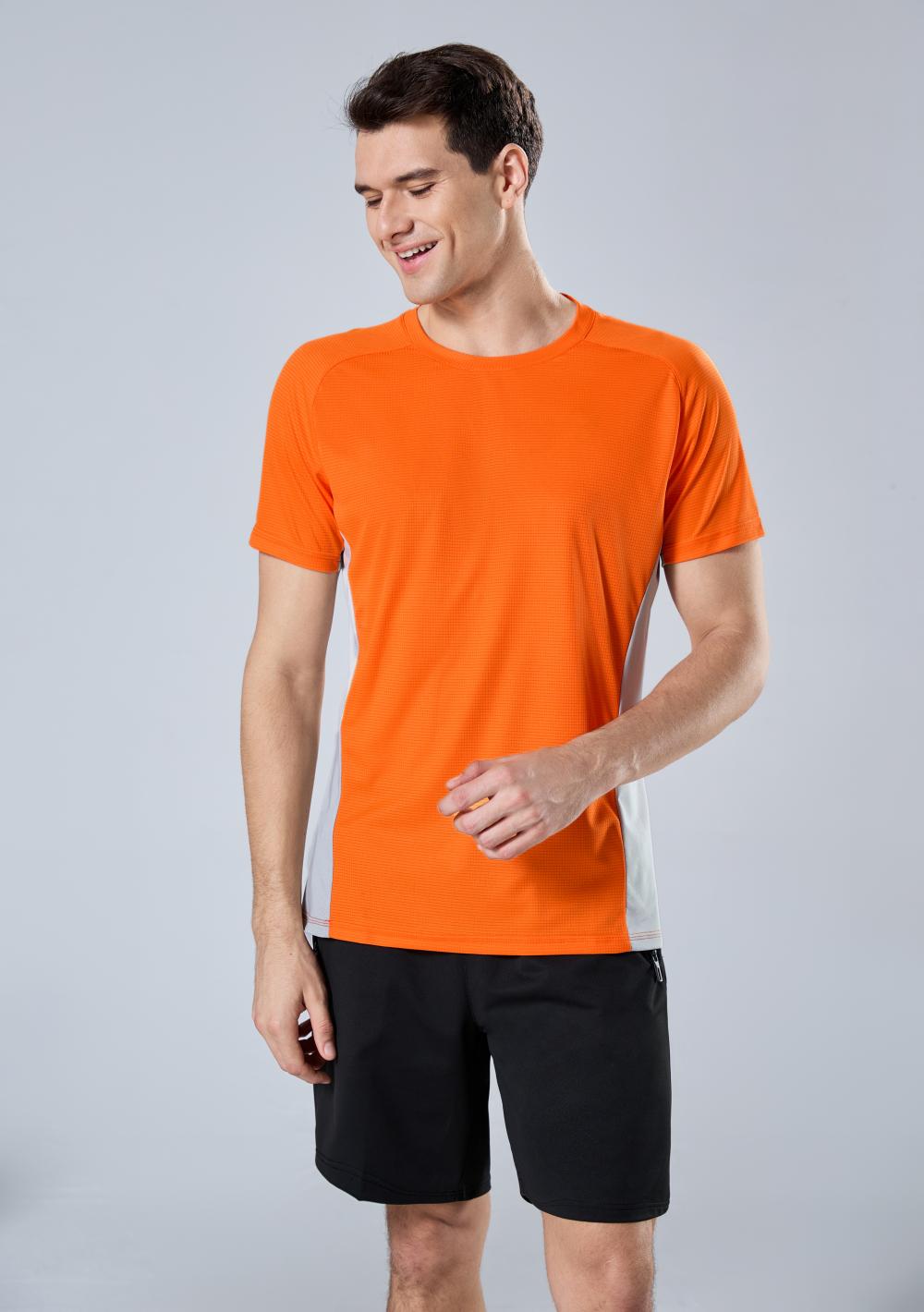 9005 Colorblock Ultralight Gingham Sports T-shirt