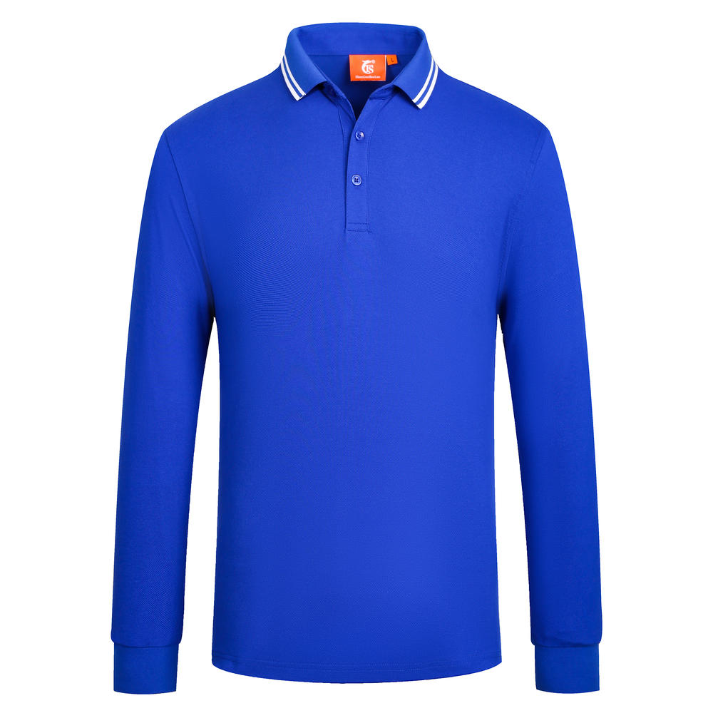 【TS】6852 Mercerized Cotton Long Sleeve POLO