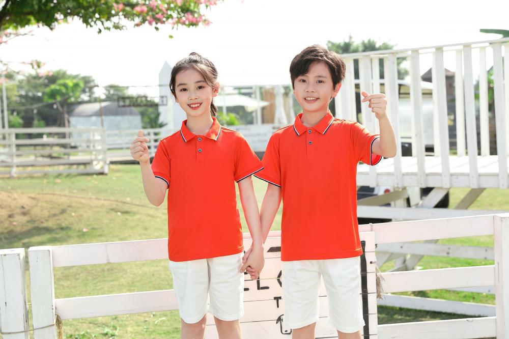 【TS】225 Lanjing cotton lapel parent-child outfit for adults + children