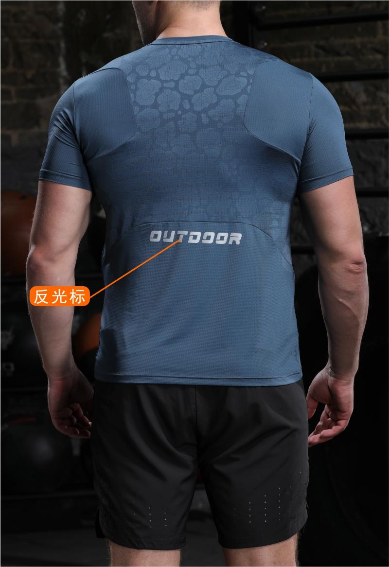 323138#Quick-drying fitness running training T-shirt