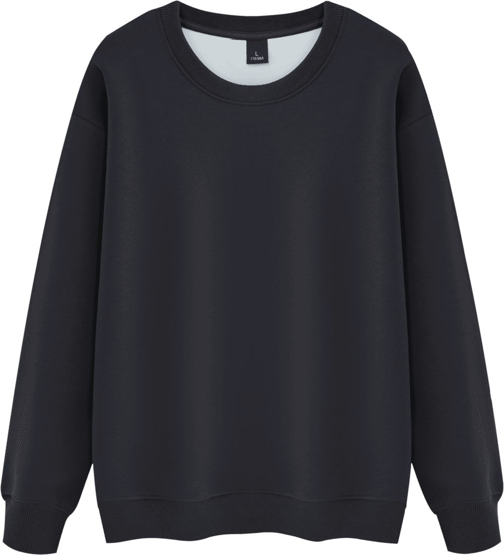 2311# Huamian Chao brand loose version round neck sweatshirt 400g