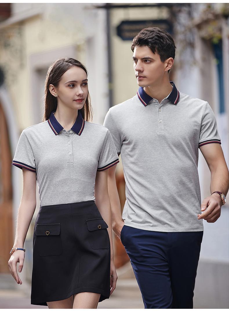 [High-end business] 2382# mulberry silk (female) high-end business PoLo 195g