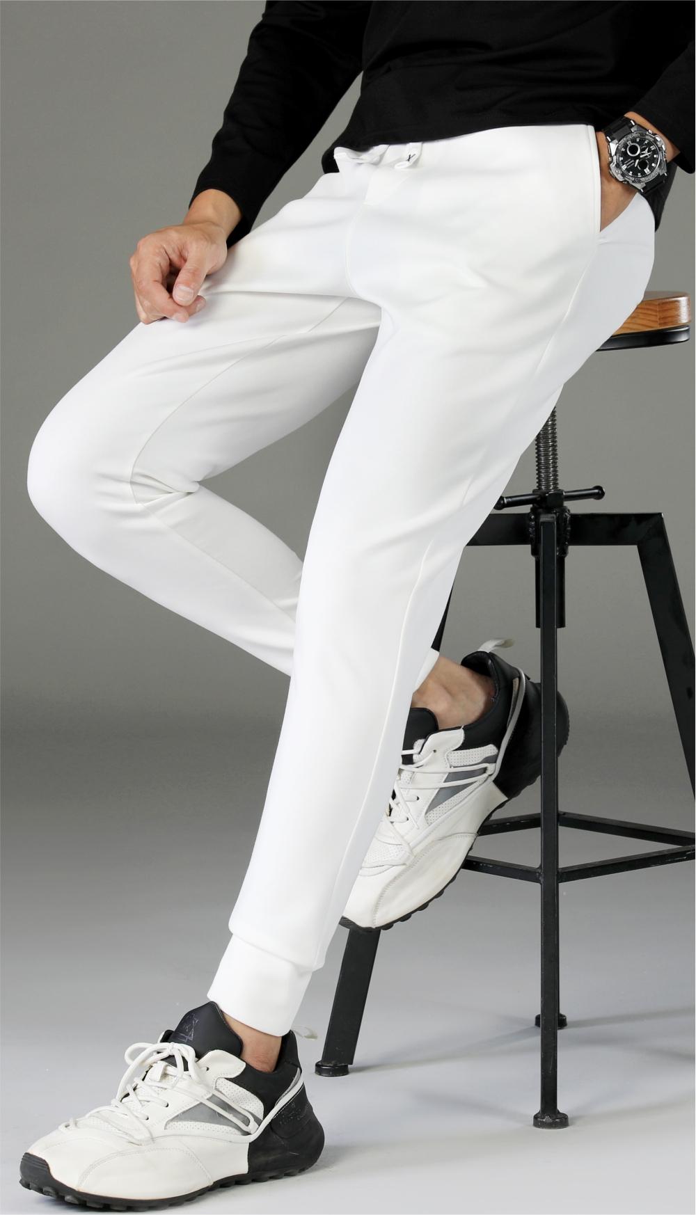 724171# Cotton cuff trousers 320g