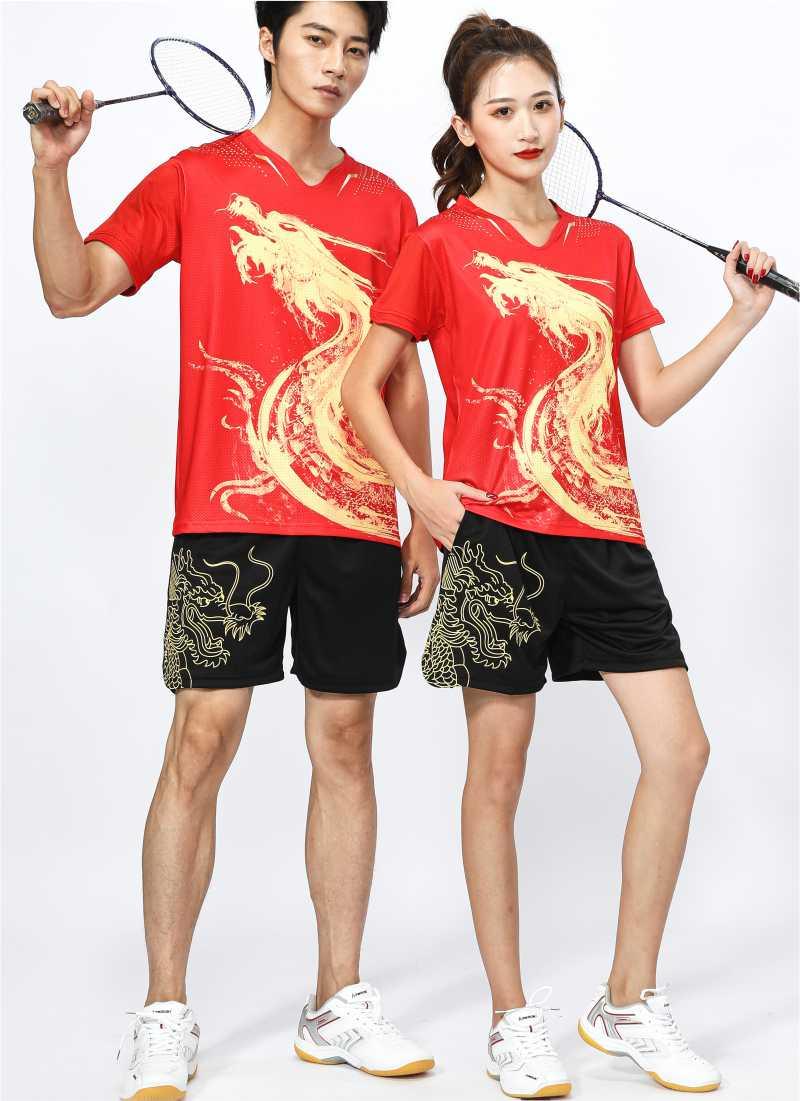 250# Men Clothing, 350# Women + Children Clothing Dragon Boat Clothing Table Tennis and Badminton Suit