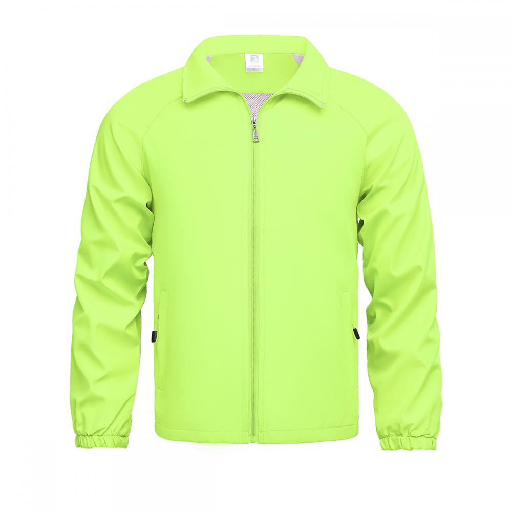 L4003# Double pocket zipper thin windbreaker jacket