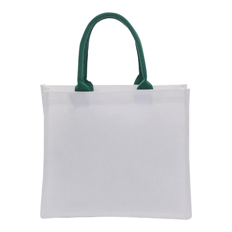 HZ023 Cultural and creative three-dimensional coated ribbon canvas bag