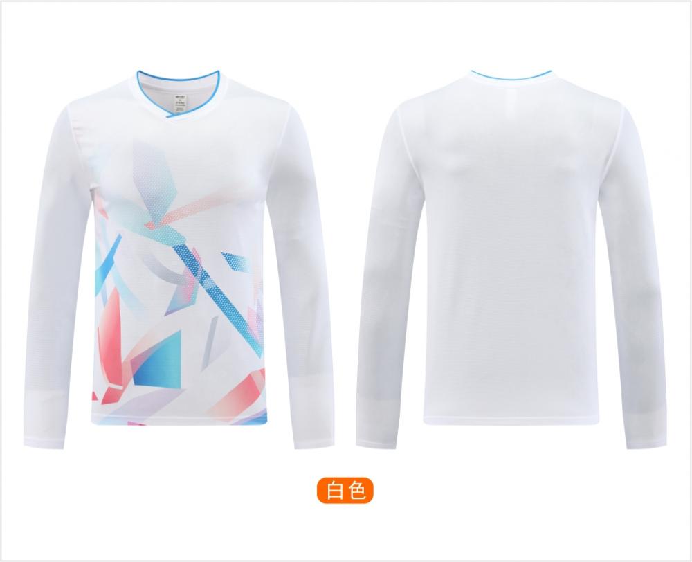 2114# Table tennis badminton volleyball long sleeve shirt