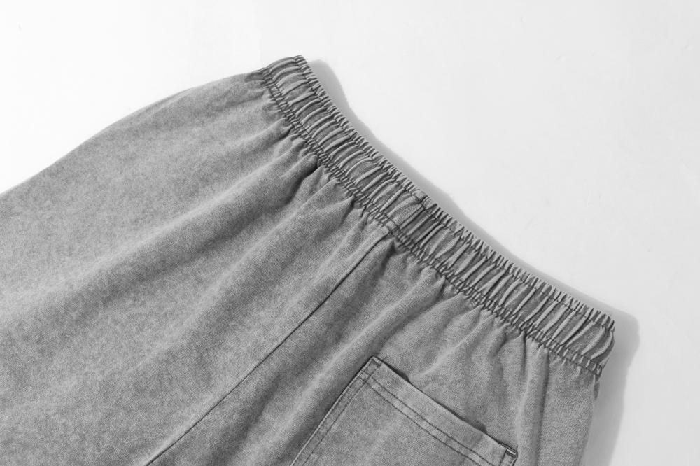 811#290g washed/washed shorts