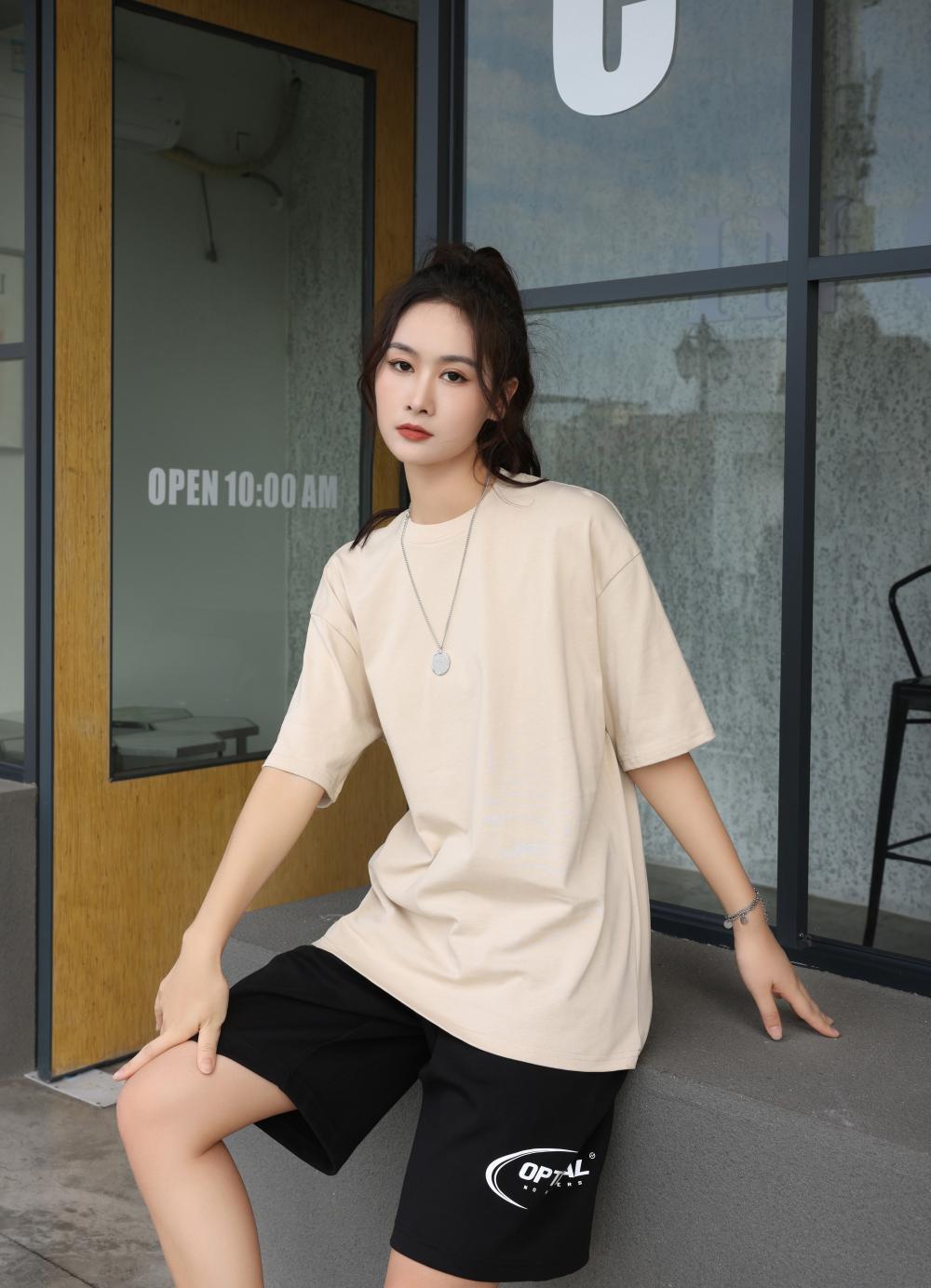 75020#260g double yarn trendy brand drop shoulder round neck