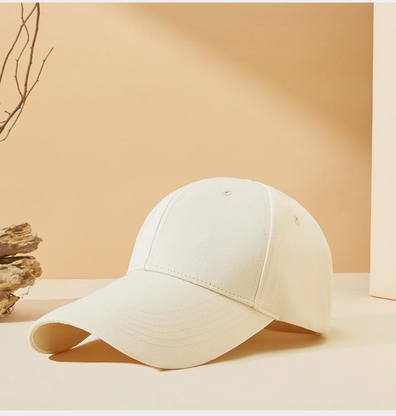 HZ164# High-end extended brim baseball cap