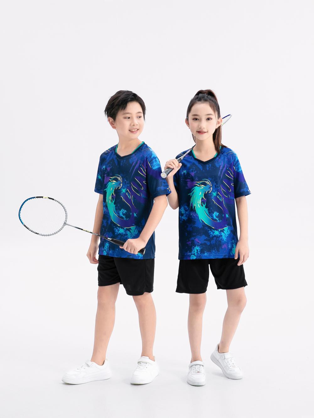 J-2027 Table tennis, badminton and volleyball tops, shorts, suits, Olympic Games uniforms