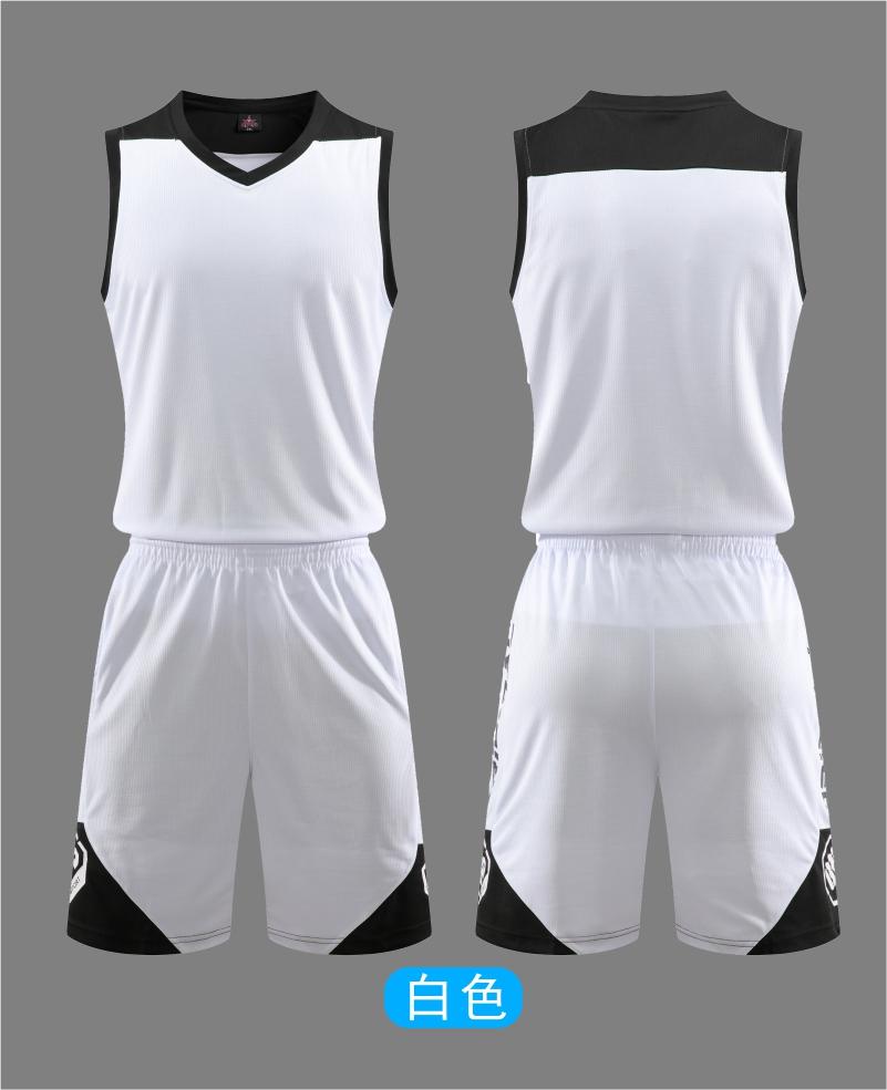 L2019# Adult children basketball uniform suit double pockets