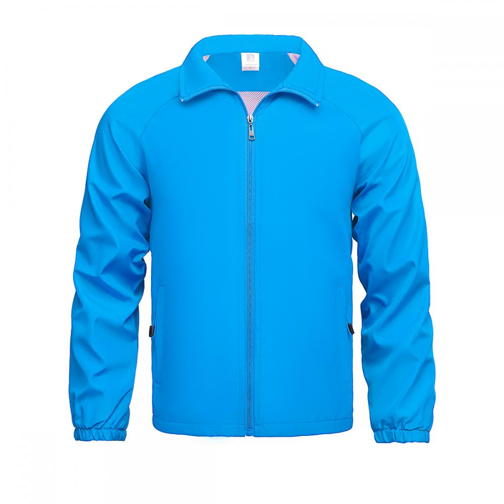 L4003# Double pocket zipper thin windbreaker jacket