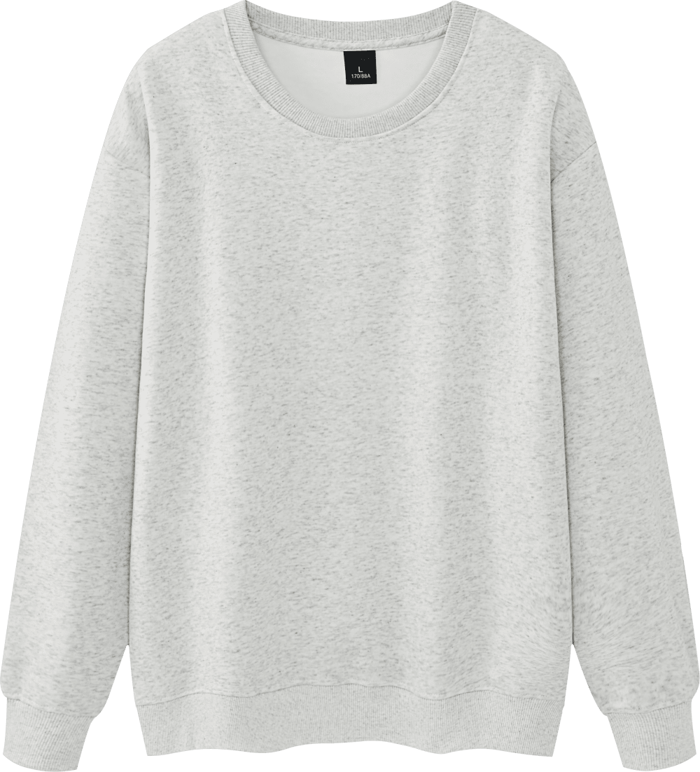 2311# Huamian Chao brand loose version round neck sweatshirt 400g