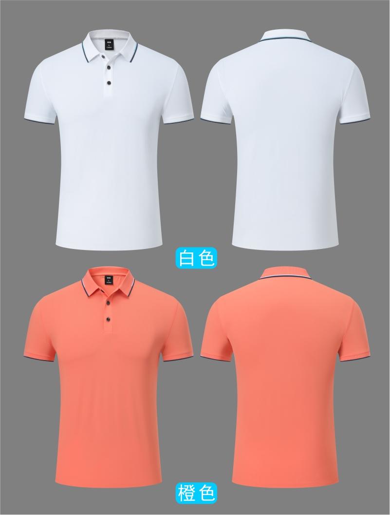 322121# Nylon pique lapel polo shirt