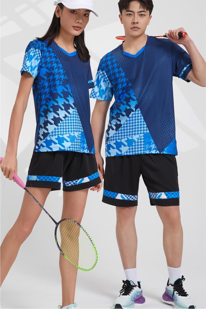 7902A men table tennis, badminton and volleyball tops, 7902B women and children clothing