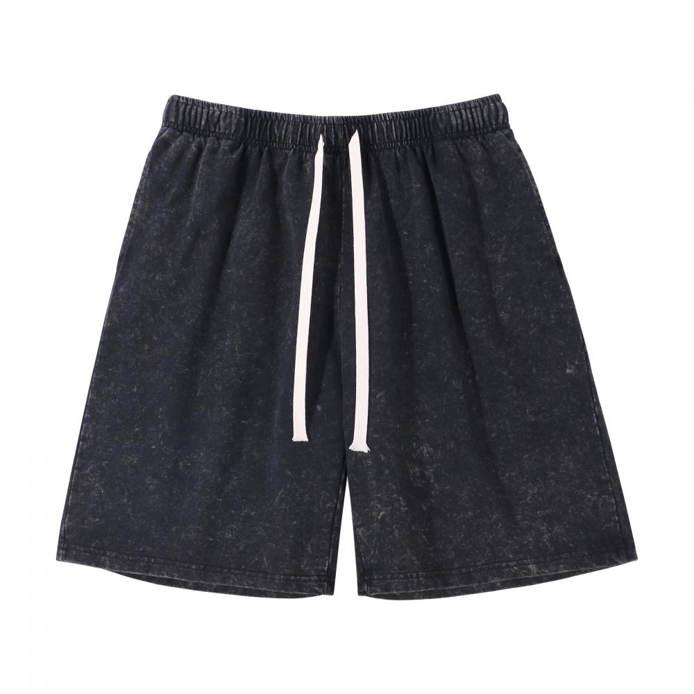 811#290g washed/washed shorts