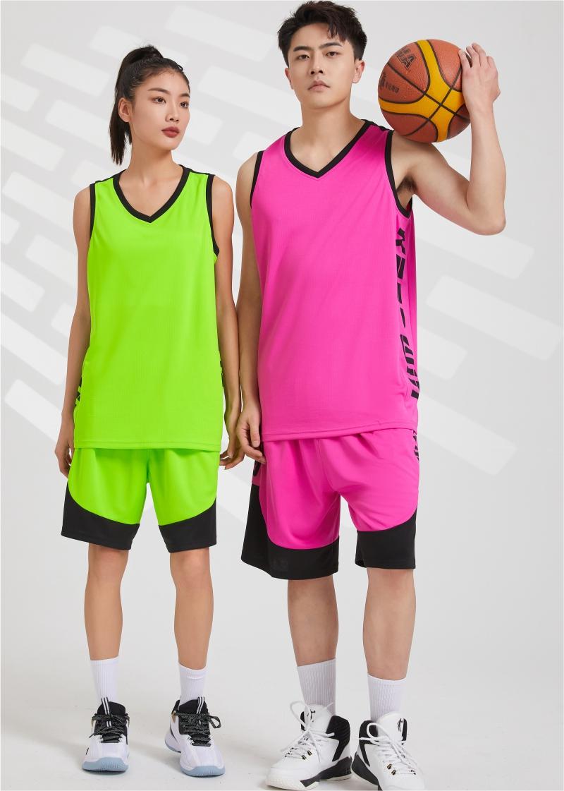 223105#Basketball uniform suit with two pockets