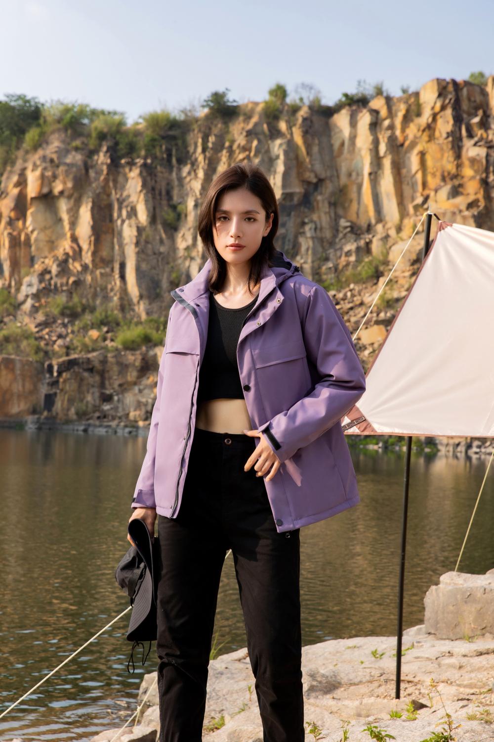 3066 one-piece single-layer thickened jacket (main model in stock) single-layer high-end model