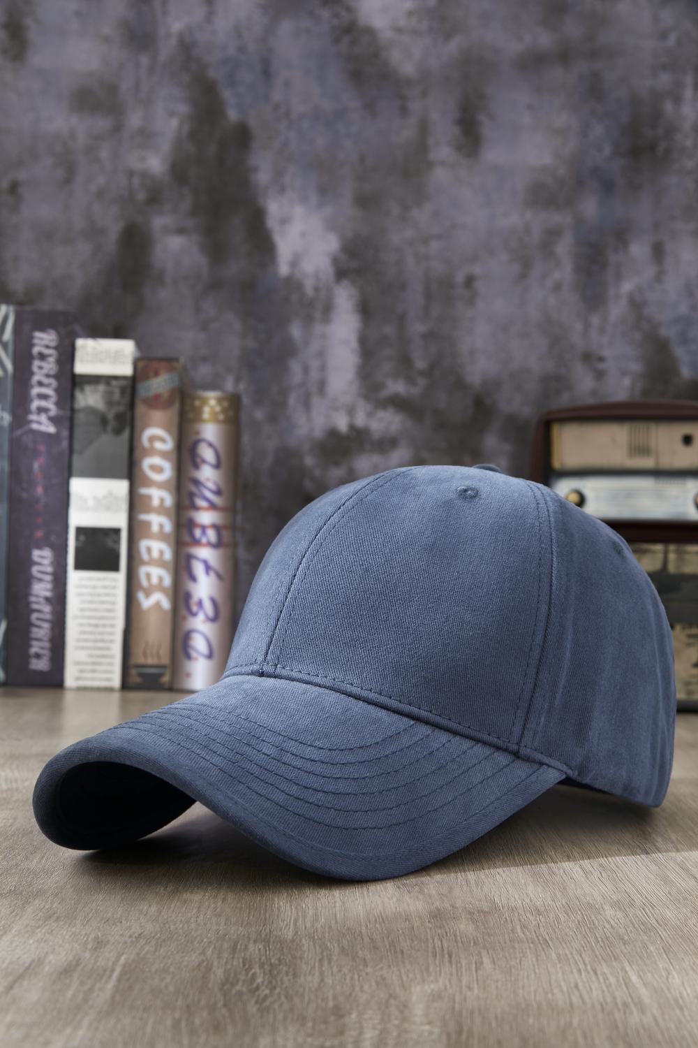 HZ166# Store quality lightly washed and hemmed baseball cap