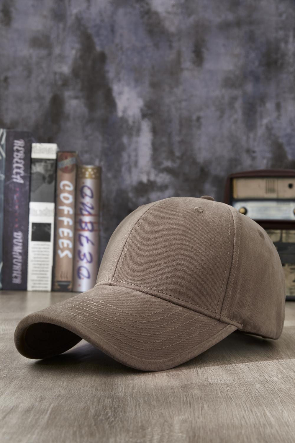 HZ166# Store quality lightly washed and hemmed baseball cap