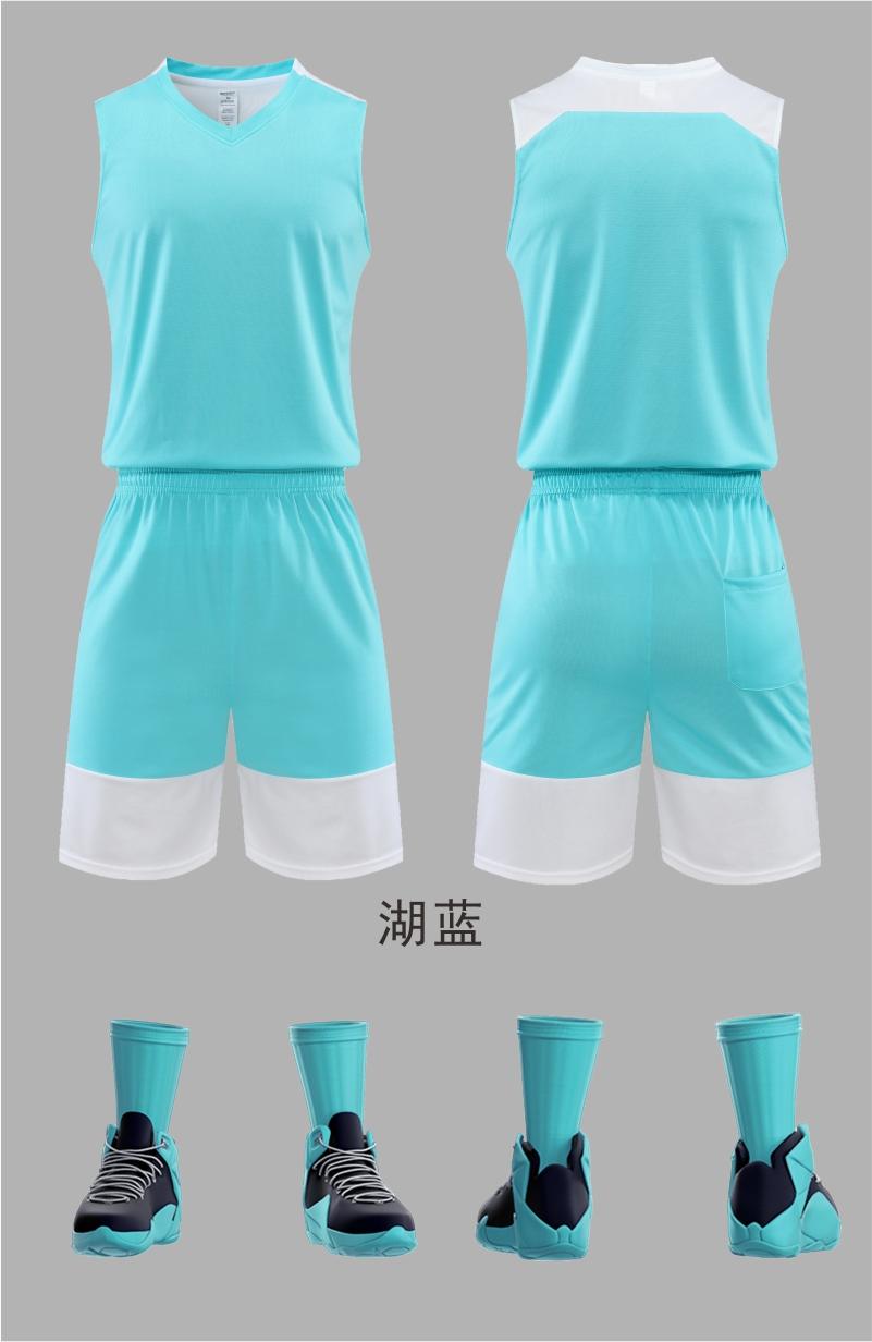 055# Cost-effective adult and children basketball uniform suit