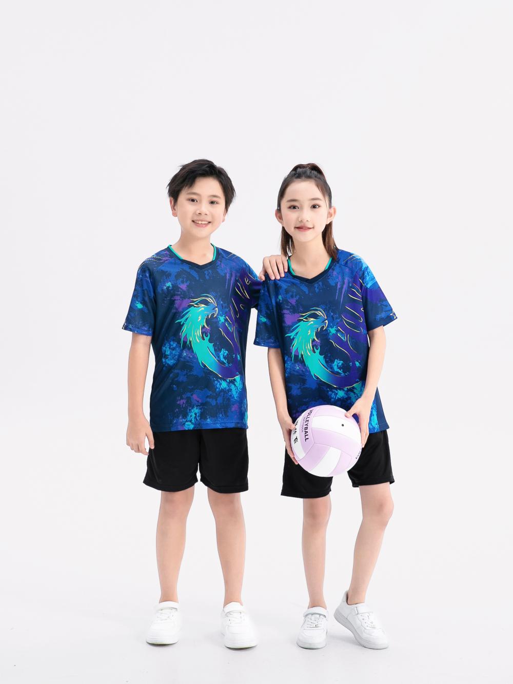 J-2027 Table tennis, badminton and volleyball tops, shorts, suits, Olympic Games uniforms