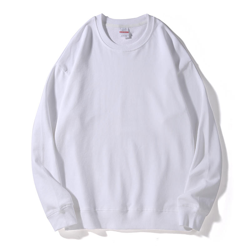 F-027#300g drop shoulder round neck sweatshirt