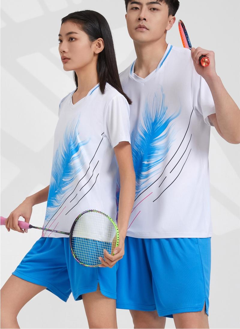 7904A men table tennis, badminton and volleyball tops, 7904B women and children clothing