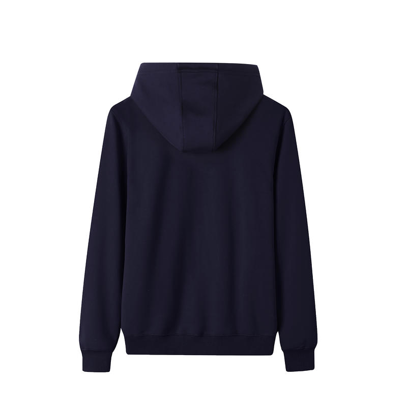 DD8015# 580G Plus Velvet Hooded Pullover Cotton Sweatshirt